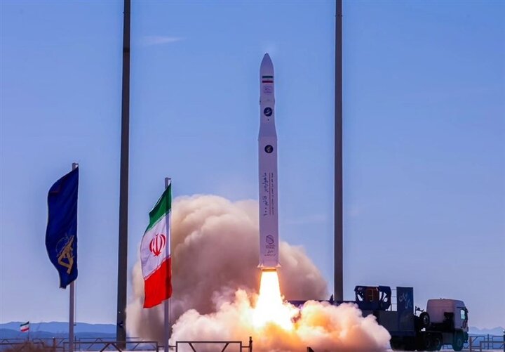 Iran launches indigenous Chamran 1 satellite to space