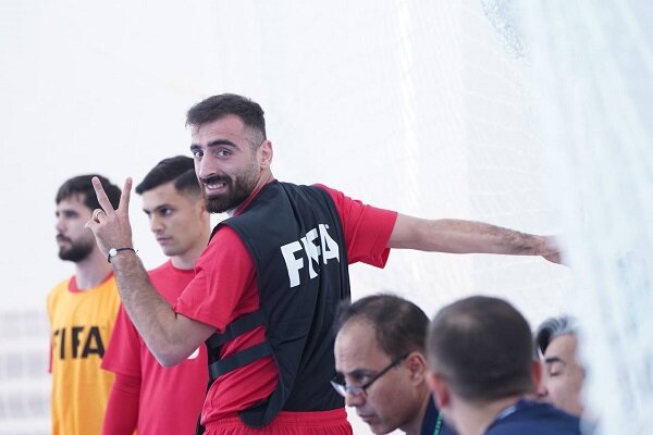 تمرین پرفشار ملیپوشانفوتسال در مجموعه المپیک استادیوم