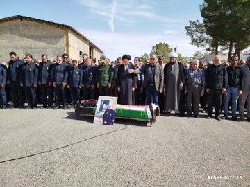 جانباز بردسکنی به همرزمان شهیدش پیوست