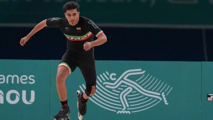 Iran’s Savari wins gold in 2024 World Skate Games