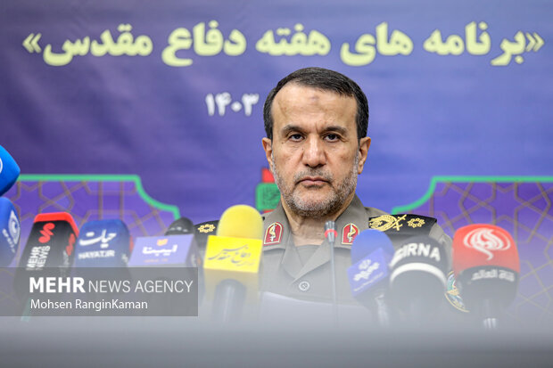 نشست خبری رئیس بنیاد حفظ آثار و نشر ارزشهای دفاع مقدس 2