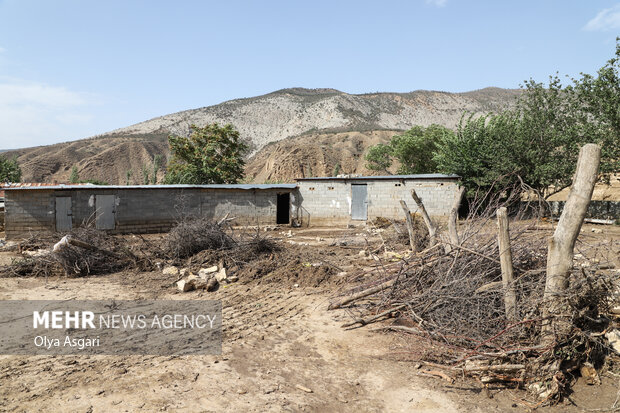 خسارت سیلاب در شرق استان گلستان