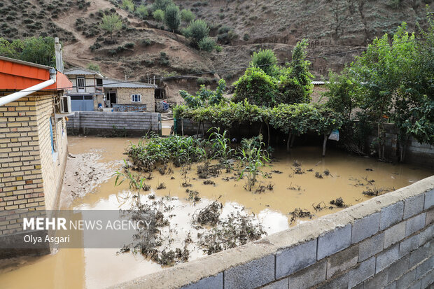 خسارت سیلاب در شرق استان گلستان