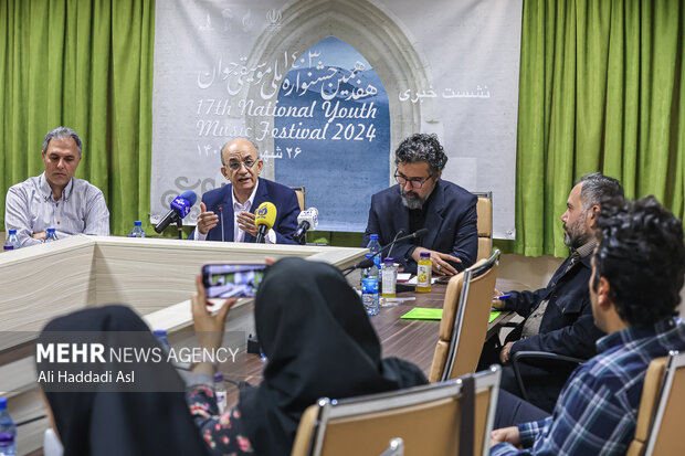 نشست خبری هفدهمین جشنواره ملی موسیقی جوان