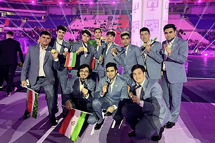 Iranian students awarded 1 medal, 8 medallions