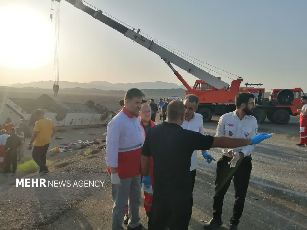 تازهترین تصاویر تصادف امروز ساغند