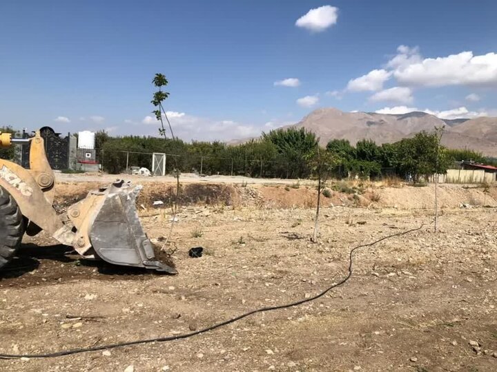 رفع تصرف ۱۷ هکتار اراضی ملی سمنان/تصرفات به منابع طبیعی بازگشت رفع تصرف ۱۷ هکتار اراضی ملی سمنان/تصرفات به منابع طبیعی بازگشت