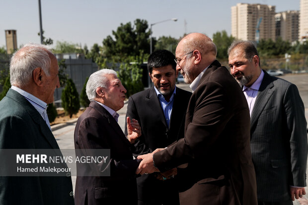 مراسم تجلیل از کشتی‌گیران مدال‌آور المپیک و جهان با حضور رئیس مجلس