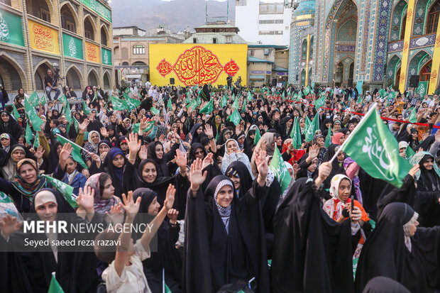 محفل بزرگ قرآنی «علی حب النبی(ص) حامی فلسطینم»