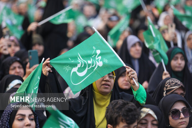 محفل بزرگ قرآنی «علی حب النبی(ص) حامی فلسطینم»