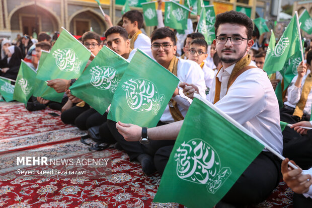 محفل بزرگ قرآنی «علی حب النبی(ص) حامی فلسطینم»