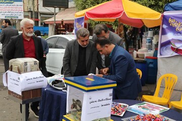 ایستگاه «جشن عاطفه‌ها» در شهرستان شفت برپا شد