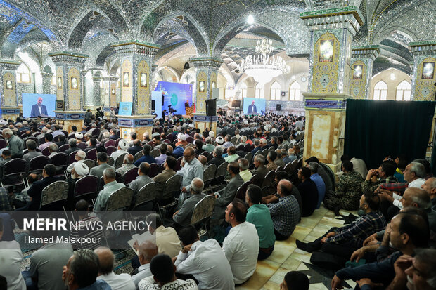 کنگره بزرگداشت حضرت علی بن باقر(ع) در مشهد اردهال با حضور محمدباقر قالیباف رئیس مجلس شورای اسلامی