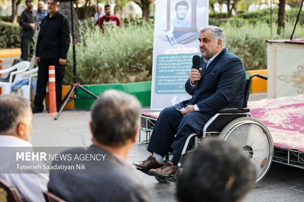 مراسم سالگرد سردار سرلشکر پاسدار شهید محمود کاوه در مشهد