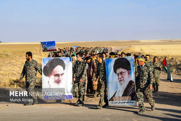 رزمایش الی بیت المقدس در زنجان 10