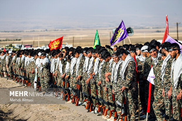 رزمایش الی بیت المقدس در زنجان 12