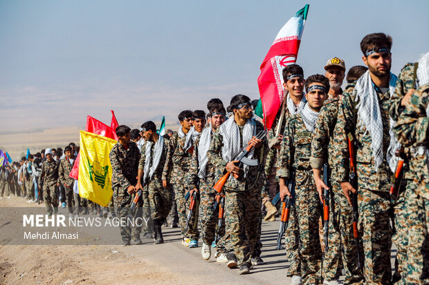 رزمایش الی بیت المقدس در زنجان 32