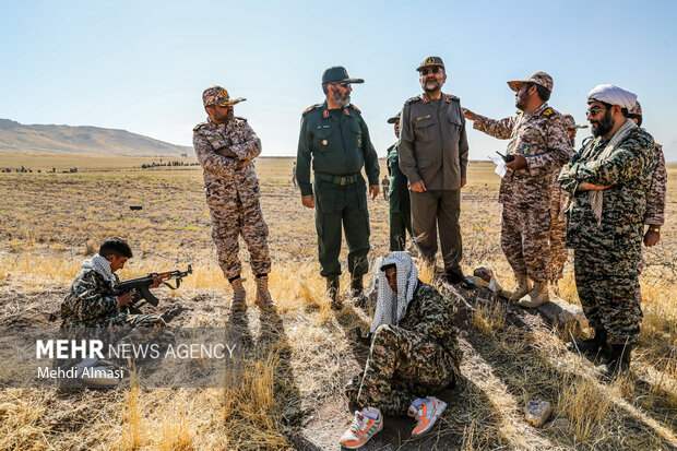 رزمایش الی بیت المقدس در زنجان 36