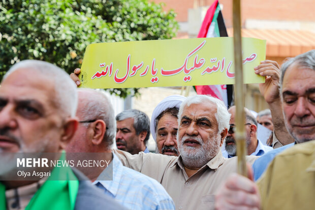 راهپیمایی ضدصهیونیستی «جمعه خشم» در گرگان