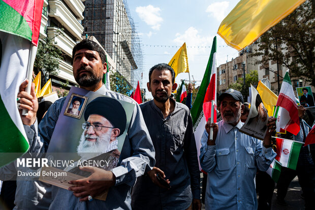 راهپیمایی ضدصهیونیستی «جمعه خشم» در مشهد