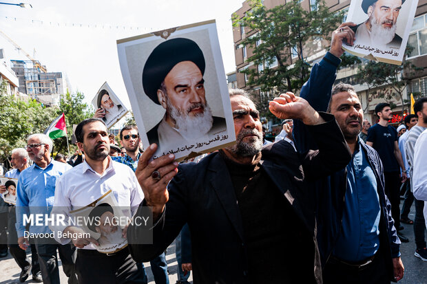 راهپیمایی ضدصهیونیستی «جمعه خشم» در مشهد