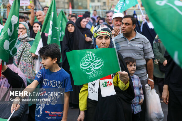 احتفالات المولد النبوي الشريف محمد(ص) في  ایران 