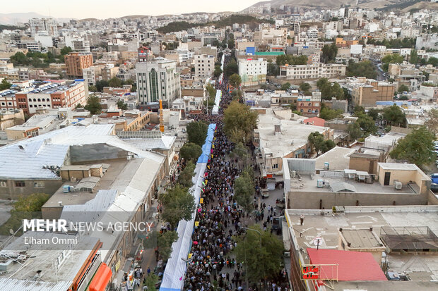 جشن بزرگ «مهمانی امت احمد (ص)» در سنندج