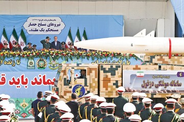 Iran showcases massive ballistic missile arsenal during nationwide military parades