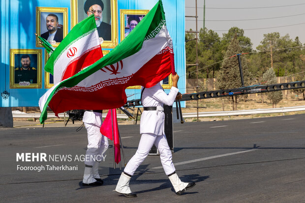 مراسم رژه نیروهای مسلح در تهران