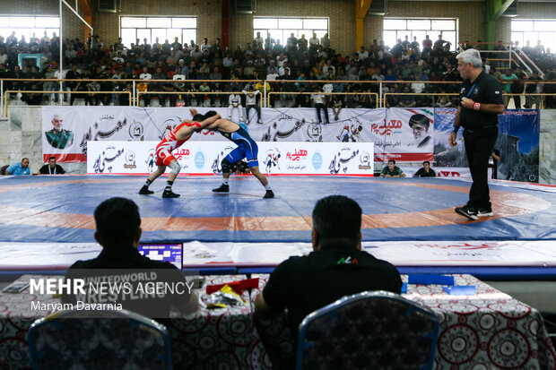 لیگ برتر کشتی آزاد - صنایع معینیپور بجنورد و مقاومت البرز 12