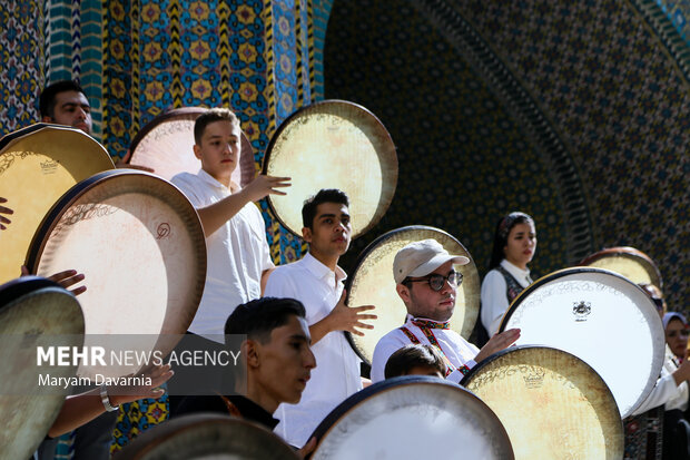 همایش بزرگ دف نوازان خراسان شمالی