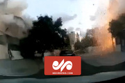 VIDEO: Moment when Hezbollah missiles hit Haifa