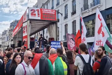 VIDEO: Thousands protest in France over Macron's choice of PM