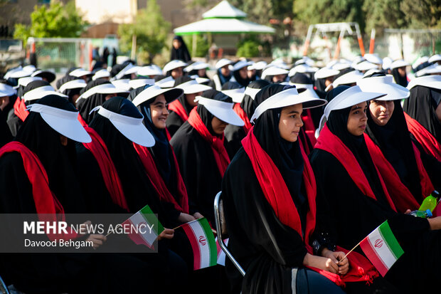 آئین بازگشایی مدارس در مشهد 12