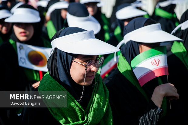 آئین بازگشایی مدارس در مشهد 10