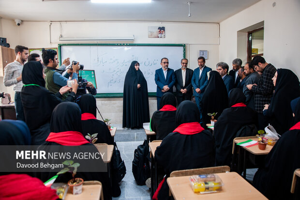 آئین بازگشایی مدارس در مشهد