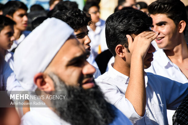 آئین بازگشایی مدارس در بیرجند