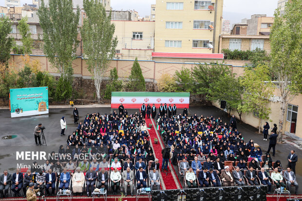 آئین بازگشایی مدارس در تبریز