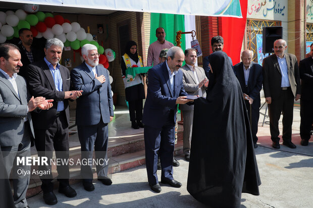 آیین بازگشایی مدارس در گرگان