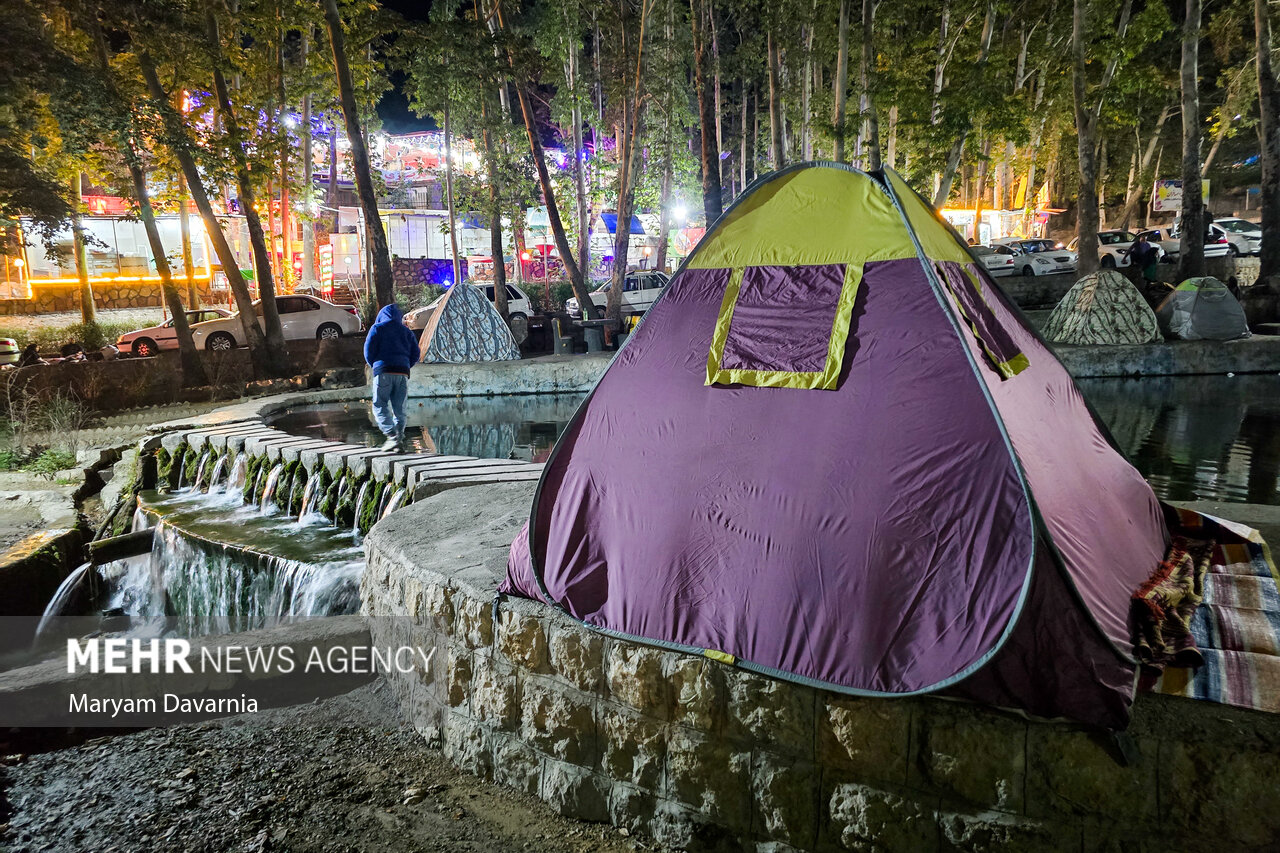 شب نیمه آرام بجنوردیها/ مردم شب را در فضای باز گذراندند