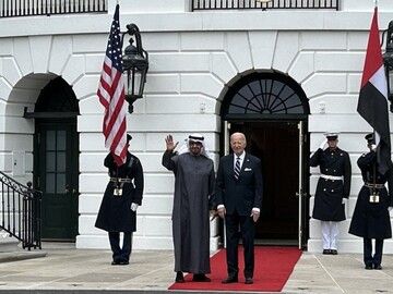 «بایدن» از رایزنی با رئیس امارات درباره اوضاع در غزه و لبنان خبر داد