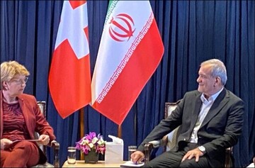 Iranian, Swiss presidents meet in NY for bilateral talks