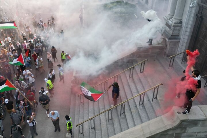 Canadians hold pro-Palestine rally (+PHOTOS)