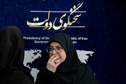 First presser of Iranian Government spokeswoman