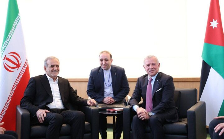 Iranian president, Jordan king discuss regional developments Iranian president, Jordan king discuss regional developments