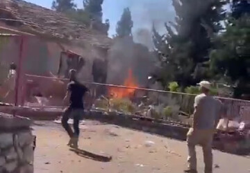 Hezbollah hits occupied Safed with missiles (+VIDEO)