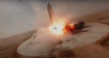 VIDEO: Watch explosion of Chinese rocket