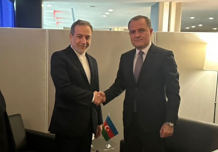 Top Iran, Azerbaijan diplomats meet in New York (+VIDEO)