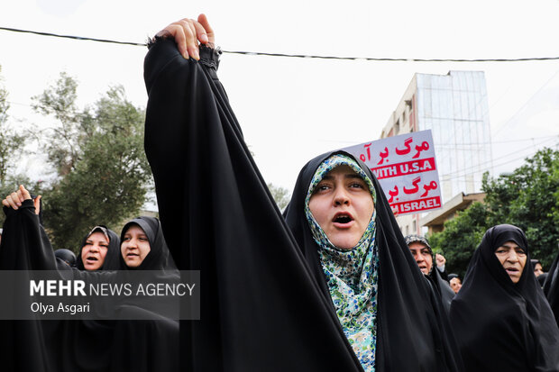 راهپیمایی ضدصهیونیستی «جمعه خشم» در گرگان