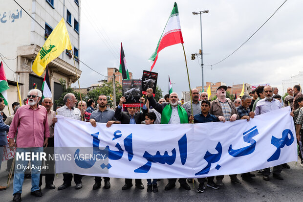 راهپیمایی ضدصهیونیستی «جمعه خشم» در گرگان